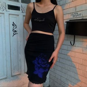 ADORABLE BLACK SKIRT| Fit S/M